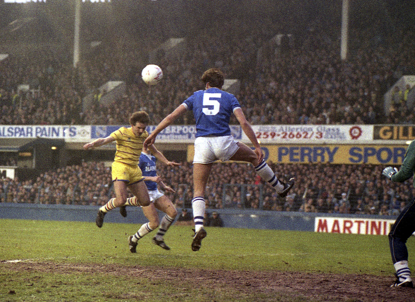 Chelsea in action at Goodison Park back in 1994