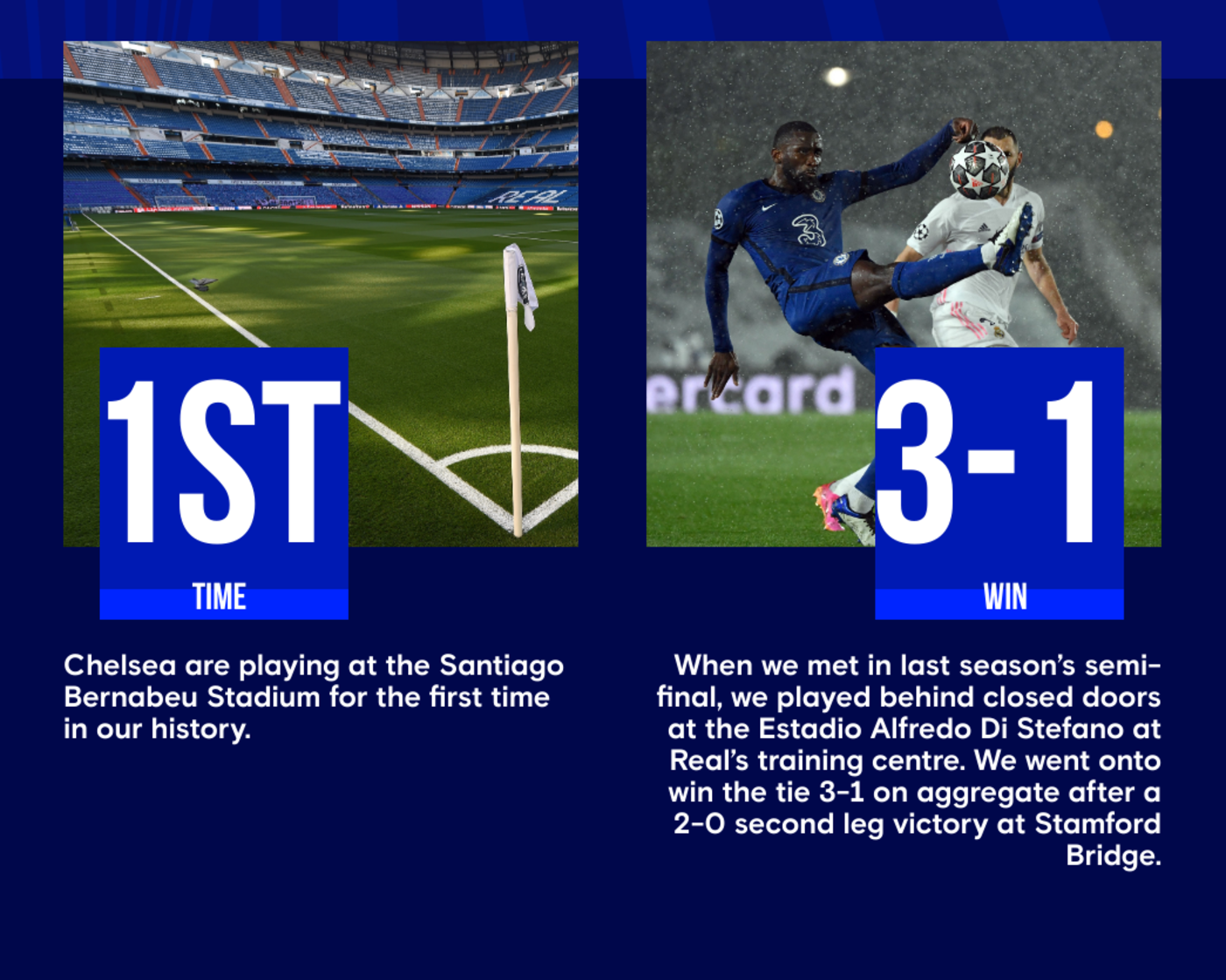 Blues Bulletin: Real Madrid vs Chelsea | News | Official Site 
