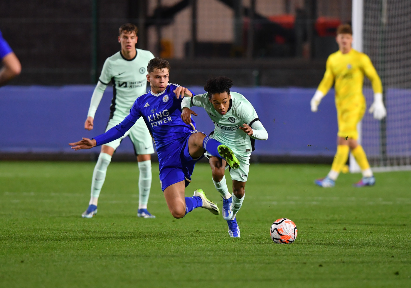 Kiano Dyer is one of four Blues who faced Leicester last season and remains eligible to represent our Under-18s in the Youth Cup again this term
