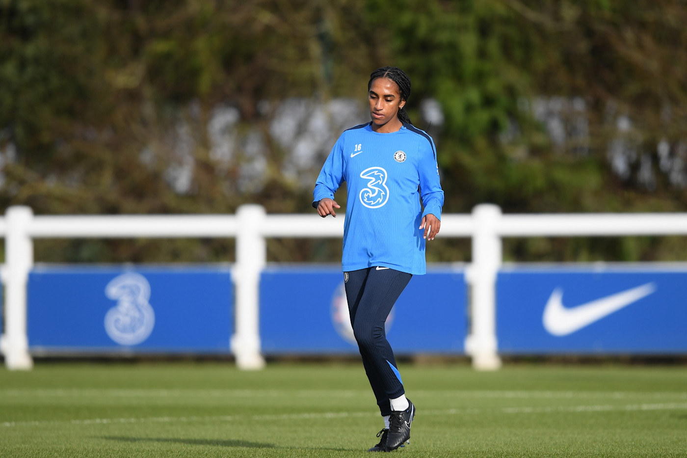 The 24-year-old is enjoying life as a Blue