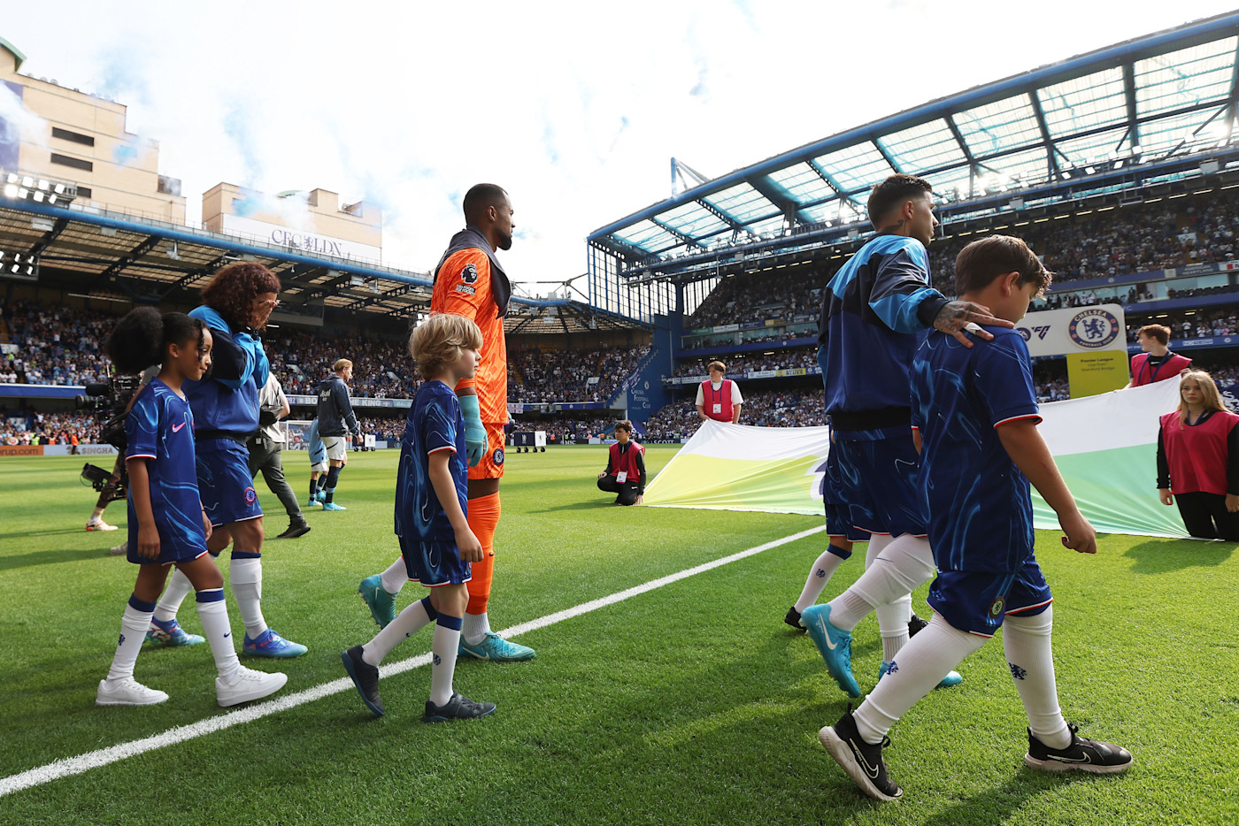We hosted Man City at the Bridge in our opening game of last season
