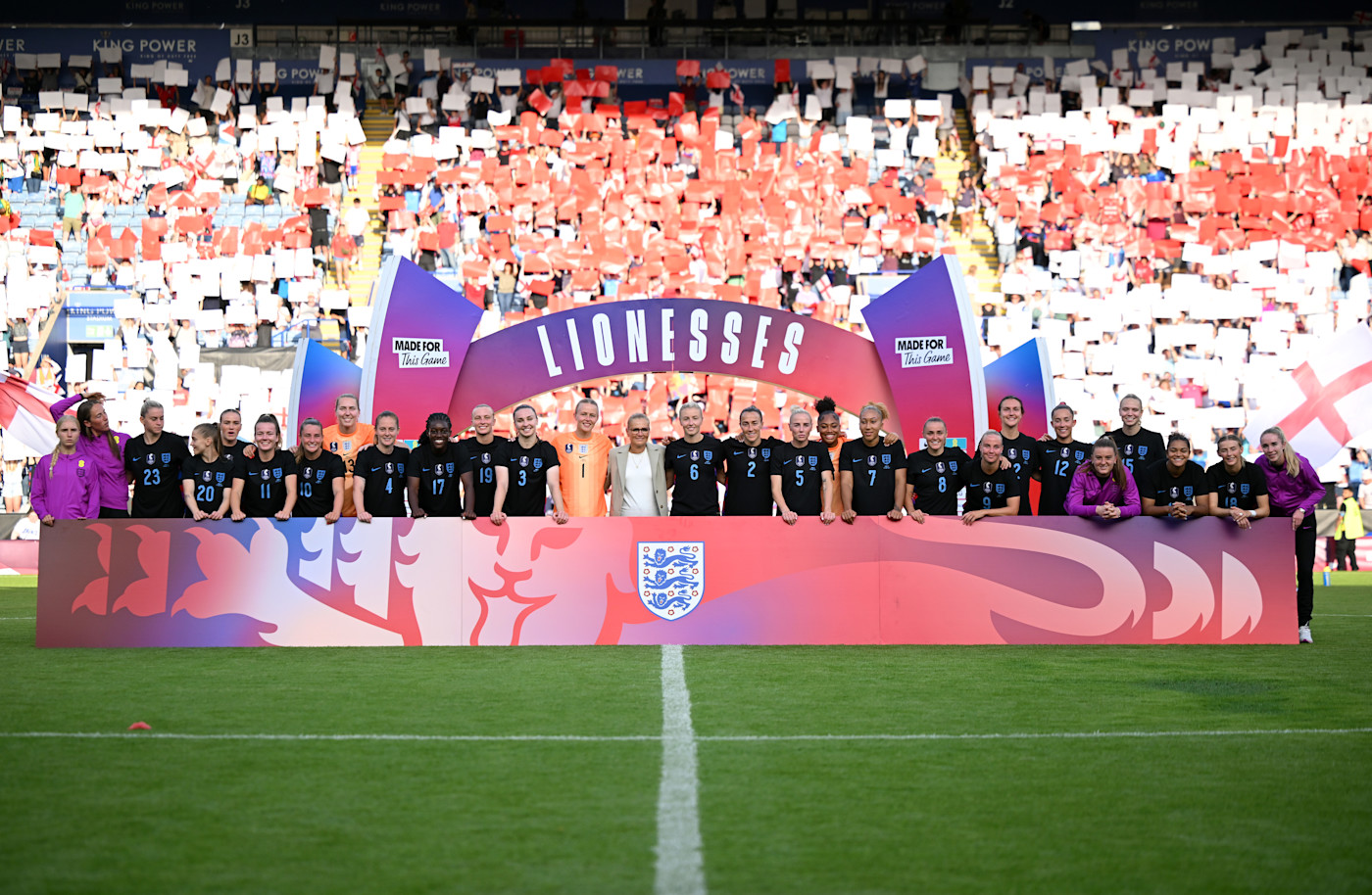The Lionesses will be hoping to retain their European Championship crown 