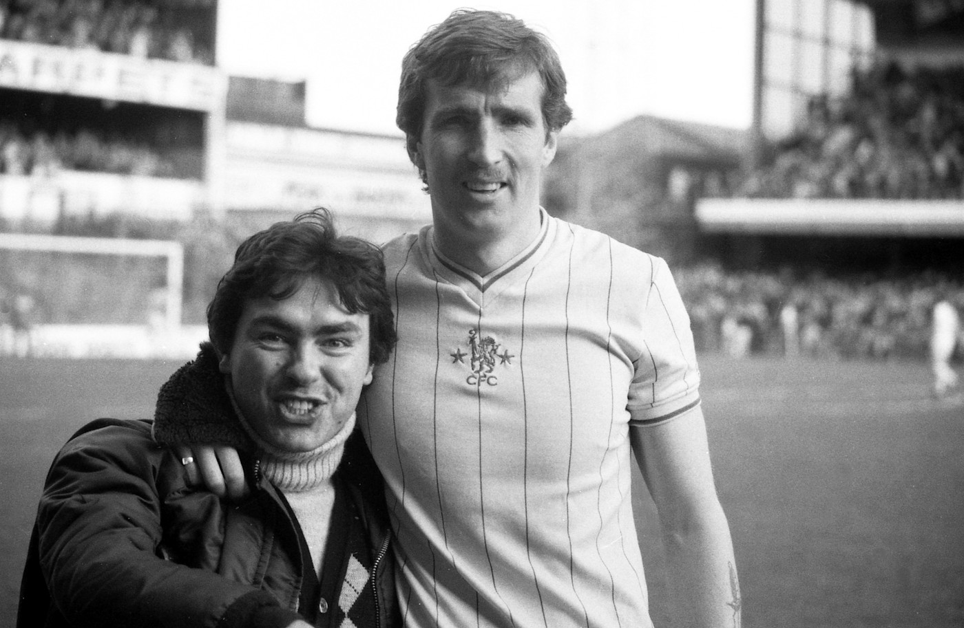 Jones became a fans' favourite during his time at Stamford Bridge