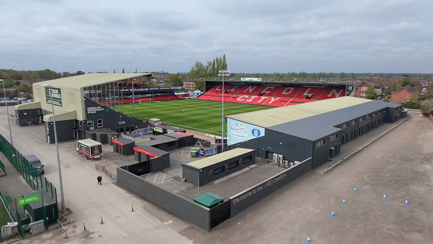 Our meeting with Lincoln will take place at the LNER Stadium