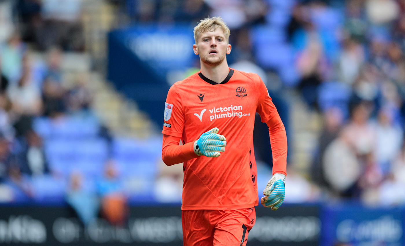 Sharman-Lowe during his time at Bolton