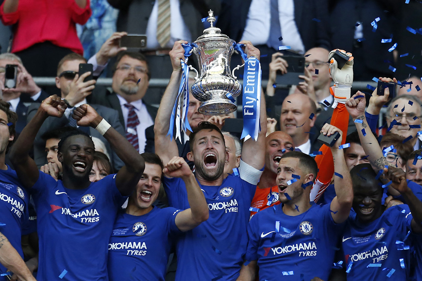 The Blues last lifted the FA Cup in 2018