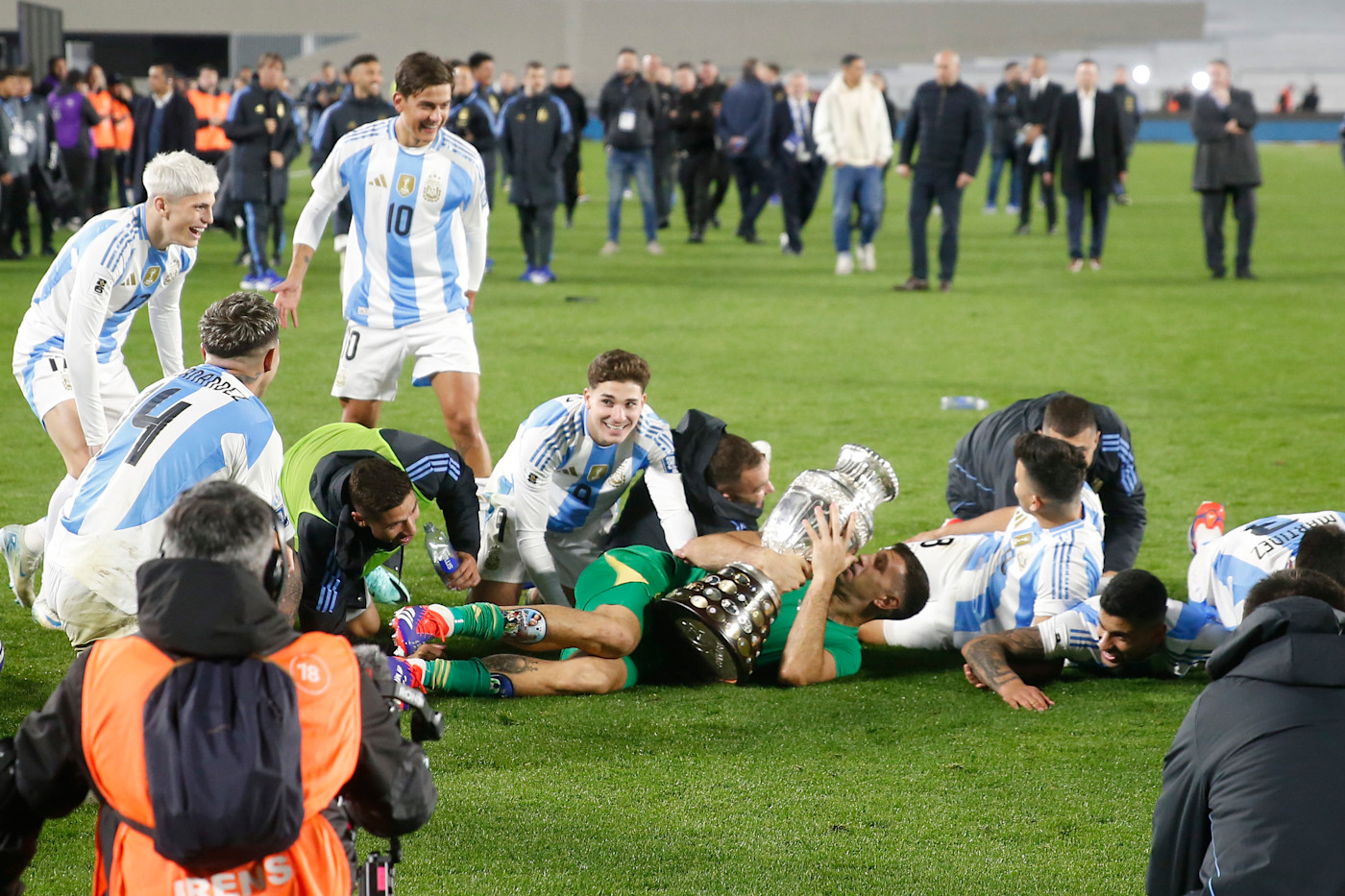 A South American champion for the second time with Argentina in 2024