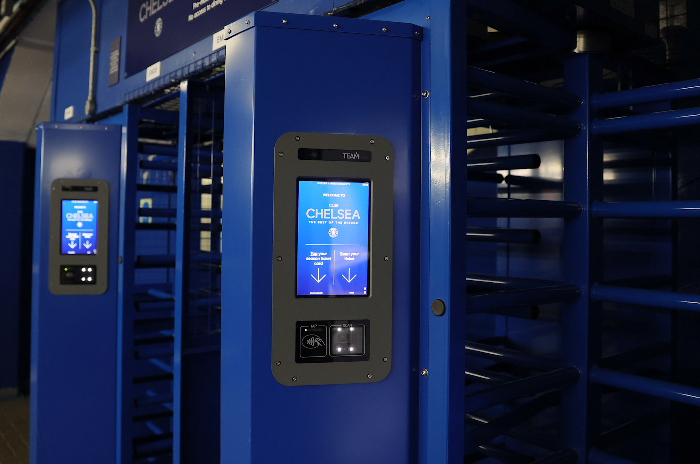 Stamford Bridge turnstile digital
