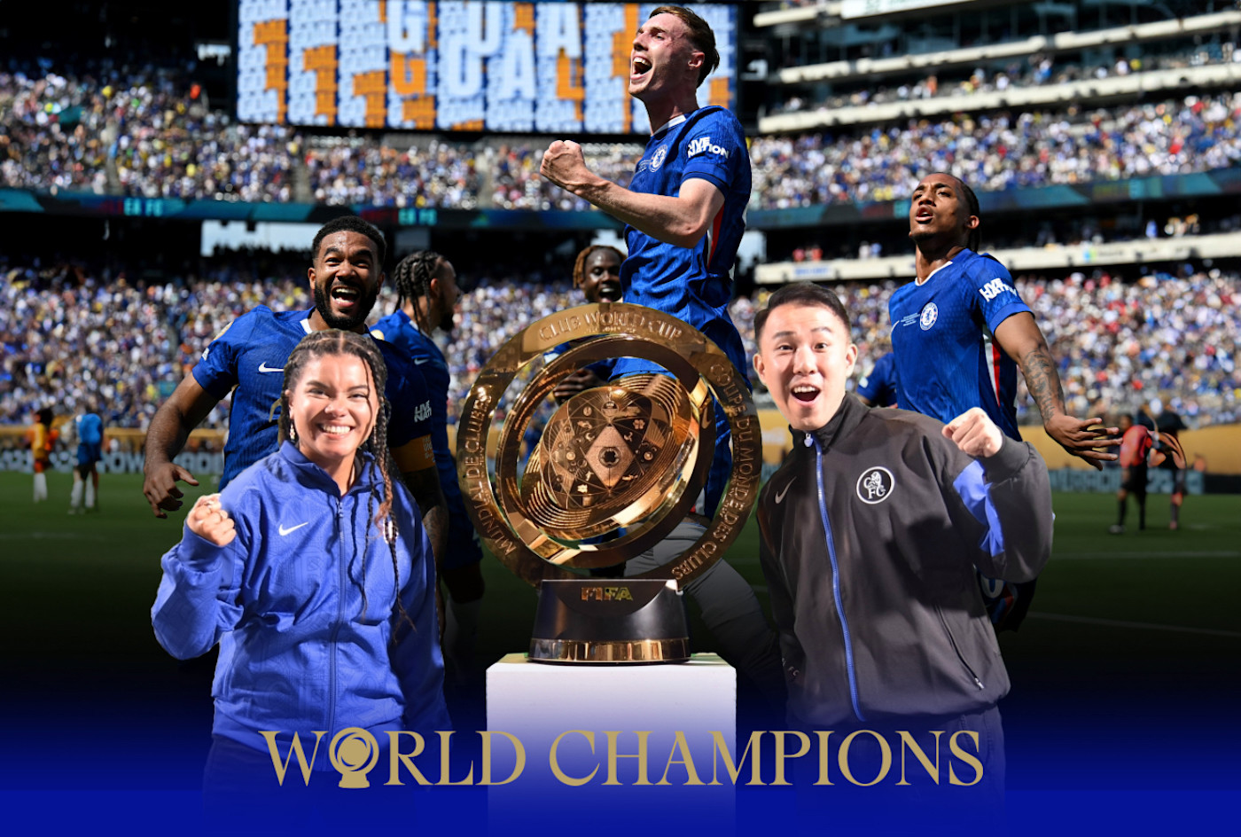 Tours Club World Cup photo op