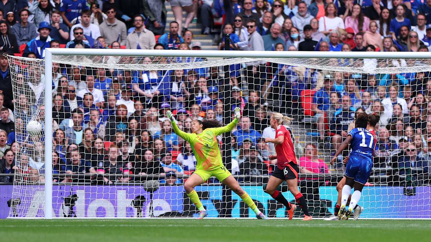 巴尔的摩步枪队在温布利一个美好的下午打进了她的第二个球