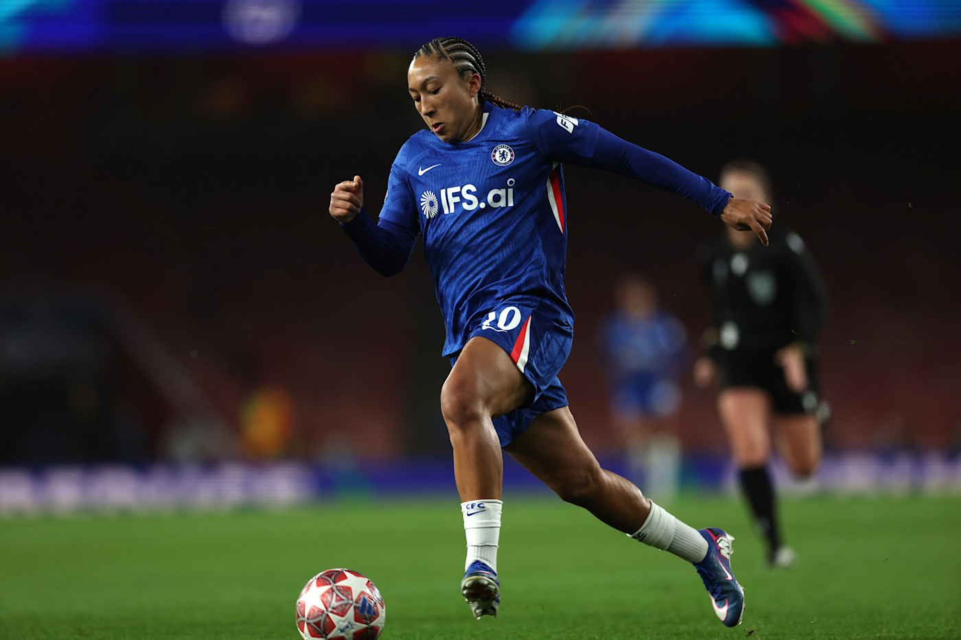 LJ scored with a superb strike to halve the deficit