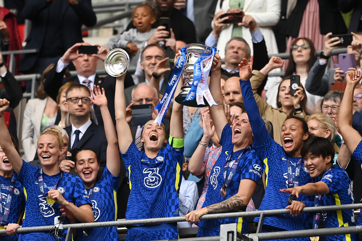 Chelsea fans notice what Millie Bright did after FA Cup win and