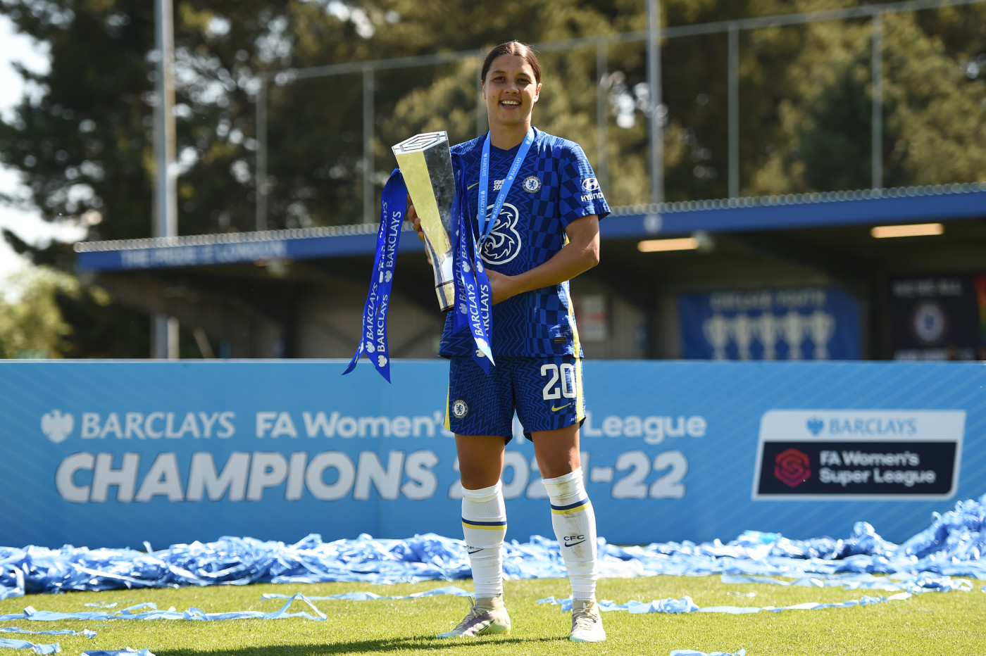 Sam Kerr FIFA 23 Video Game Football Interview Chelsea