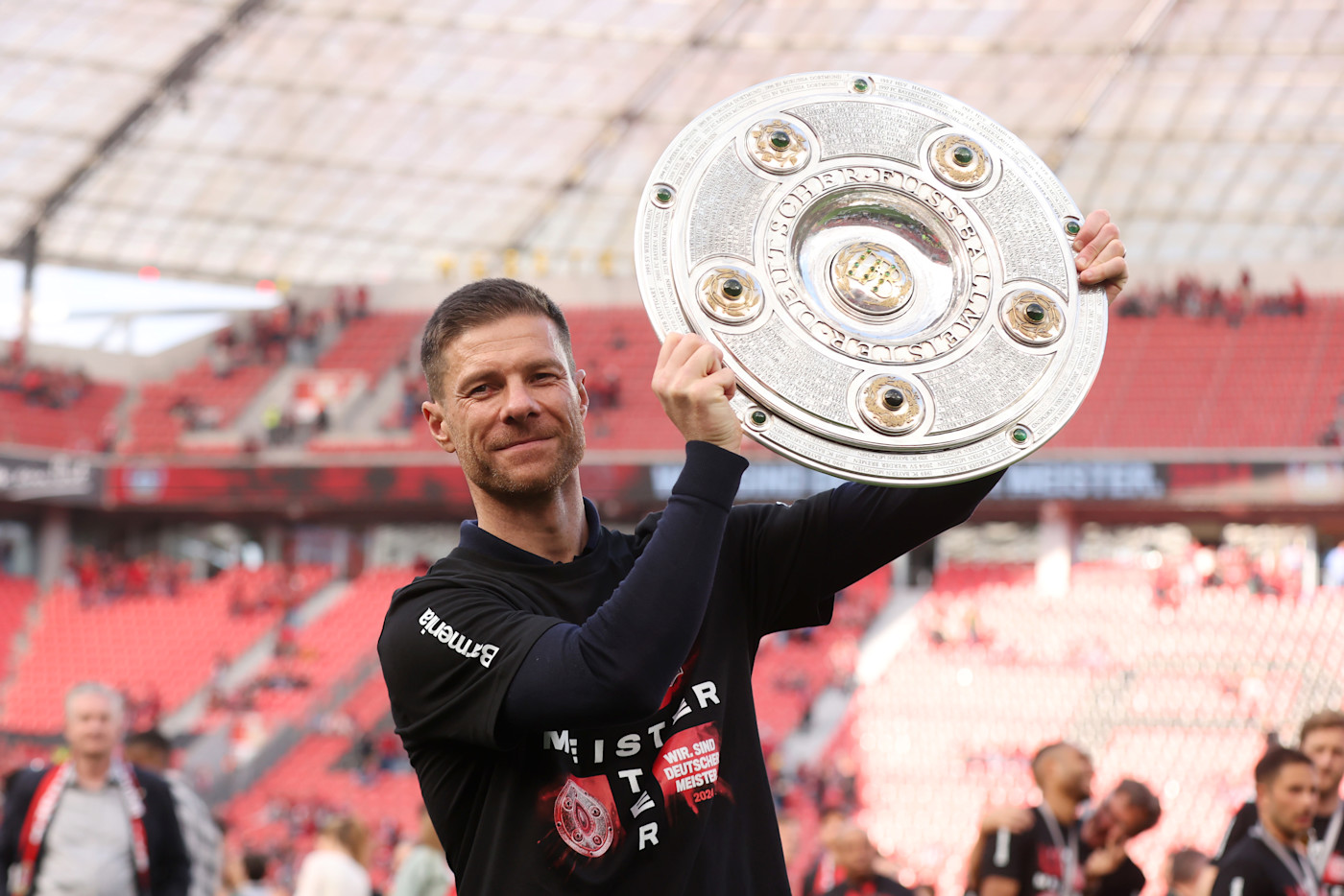 Xabi Alonso guided Bayer Leverkusen to a historic unbeaten Bundesliga title in 2023/24