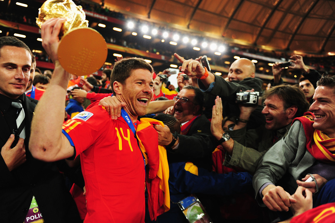 Xabi Alonso enjoyed an illustrious playing career, winning 17 trophies for club and country, including the 2010 World Cup