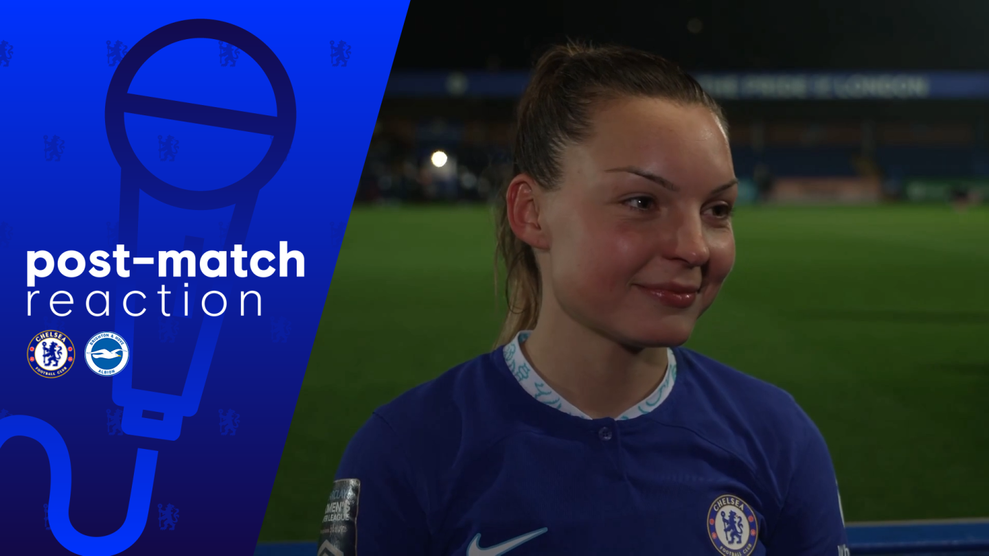 Rytting Kaneryd On Her First Chelsea Goal Video Official Site