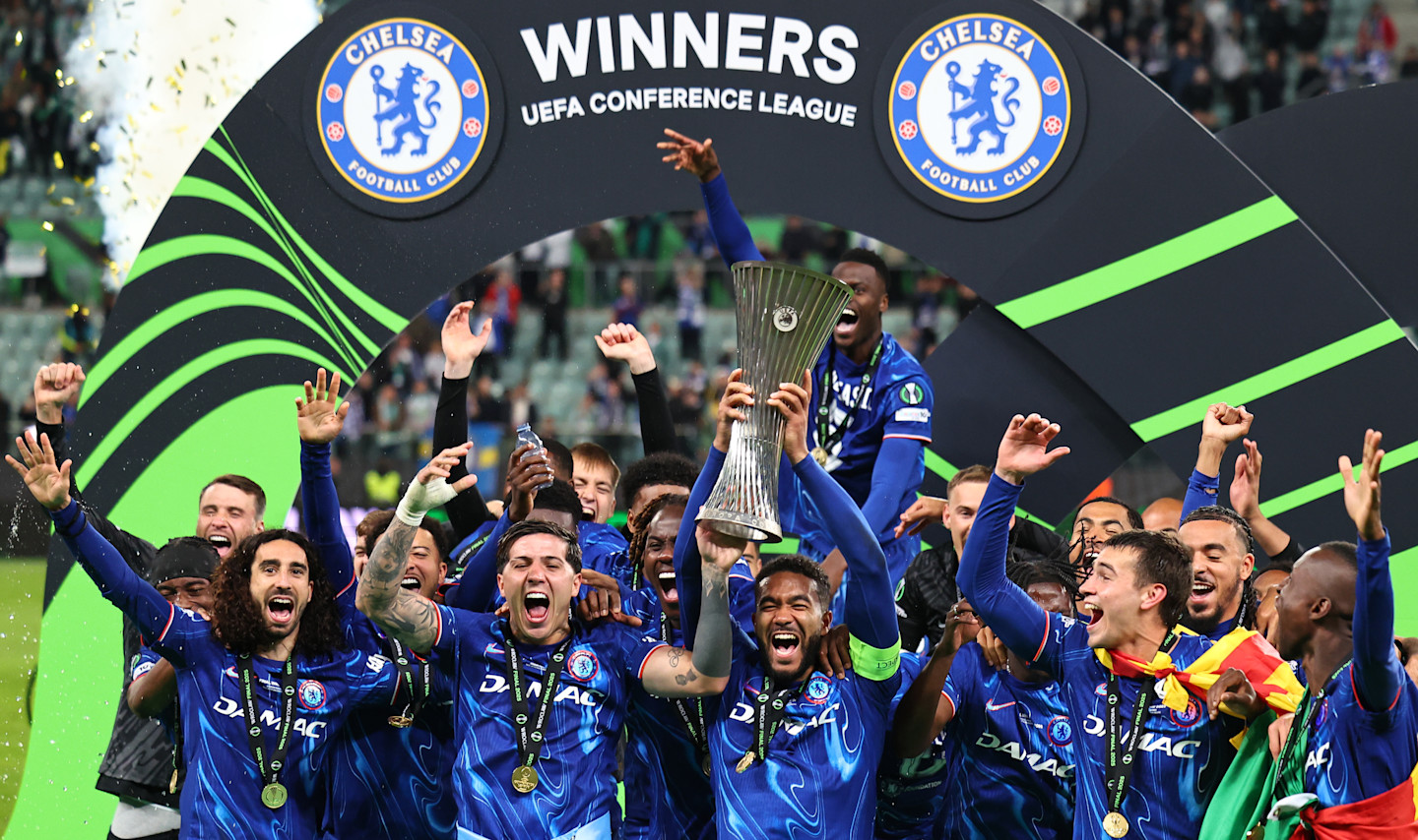Chelsea win the Conference League! | News | Official Site | Chelsea  Football Club