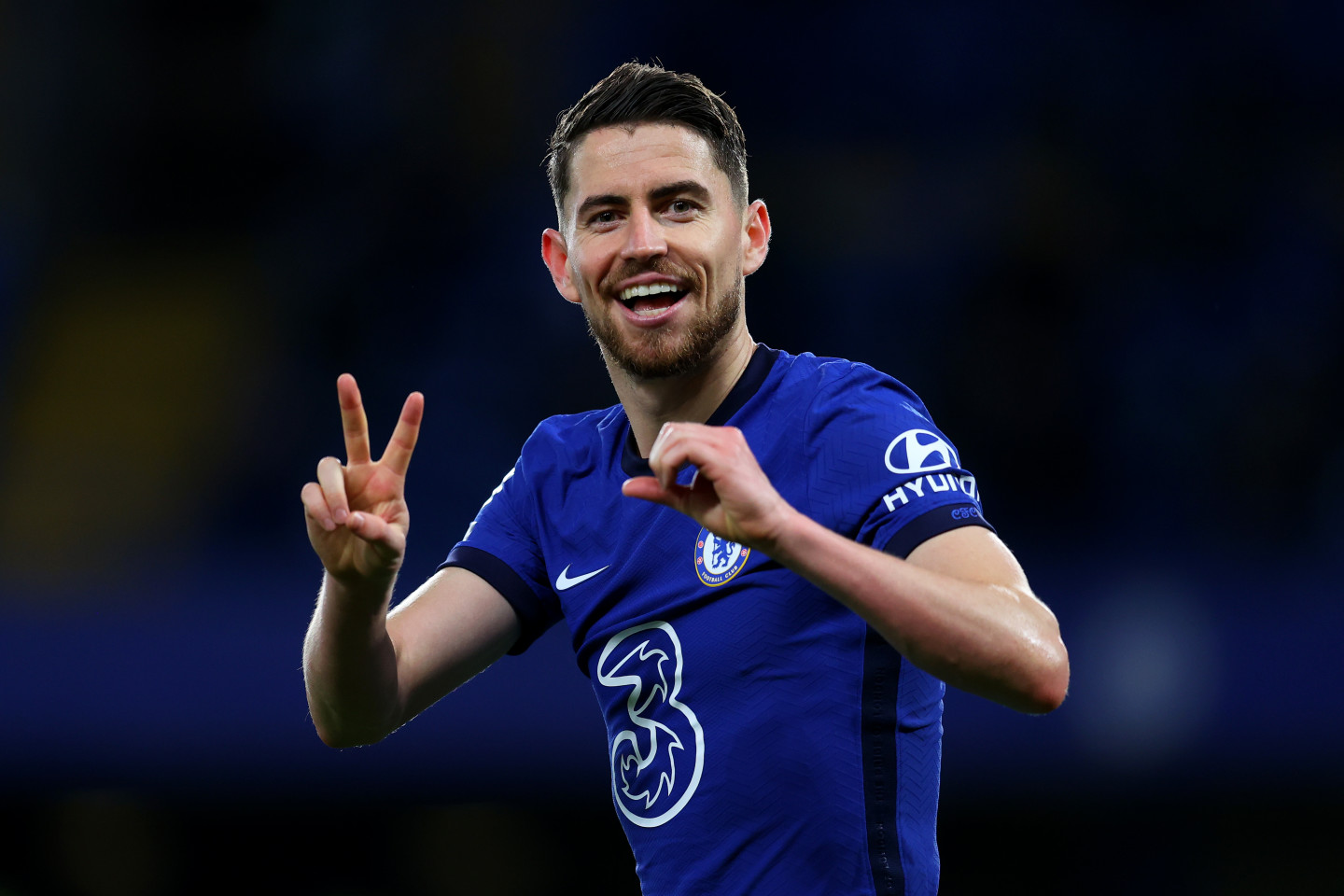 Jorginho's delight at helping the Blues secure a big win in front of the Chelsea fans | News | Official Site | Chelsea Football Club
