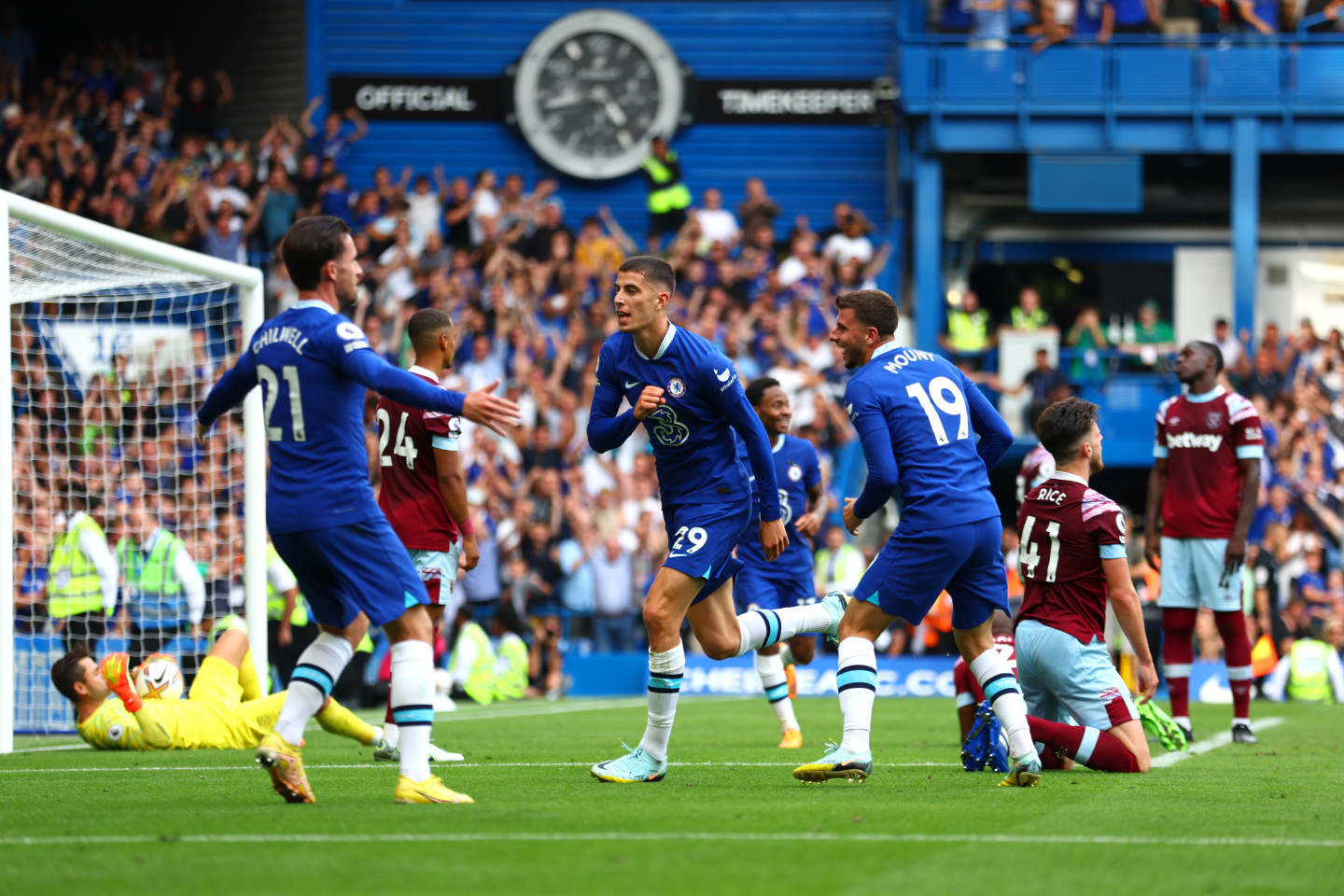 Match report Chelsea 2 West Ham United 1 News Official Site Chelsea Football Club