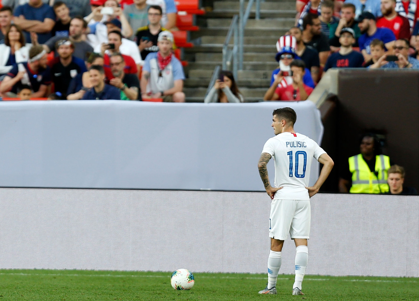 Christian Pulisic Chelsea USMNT USA Gold Cup Stadium Away Soccer