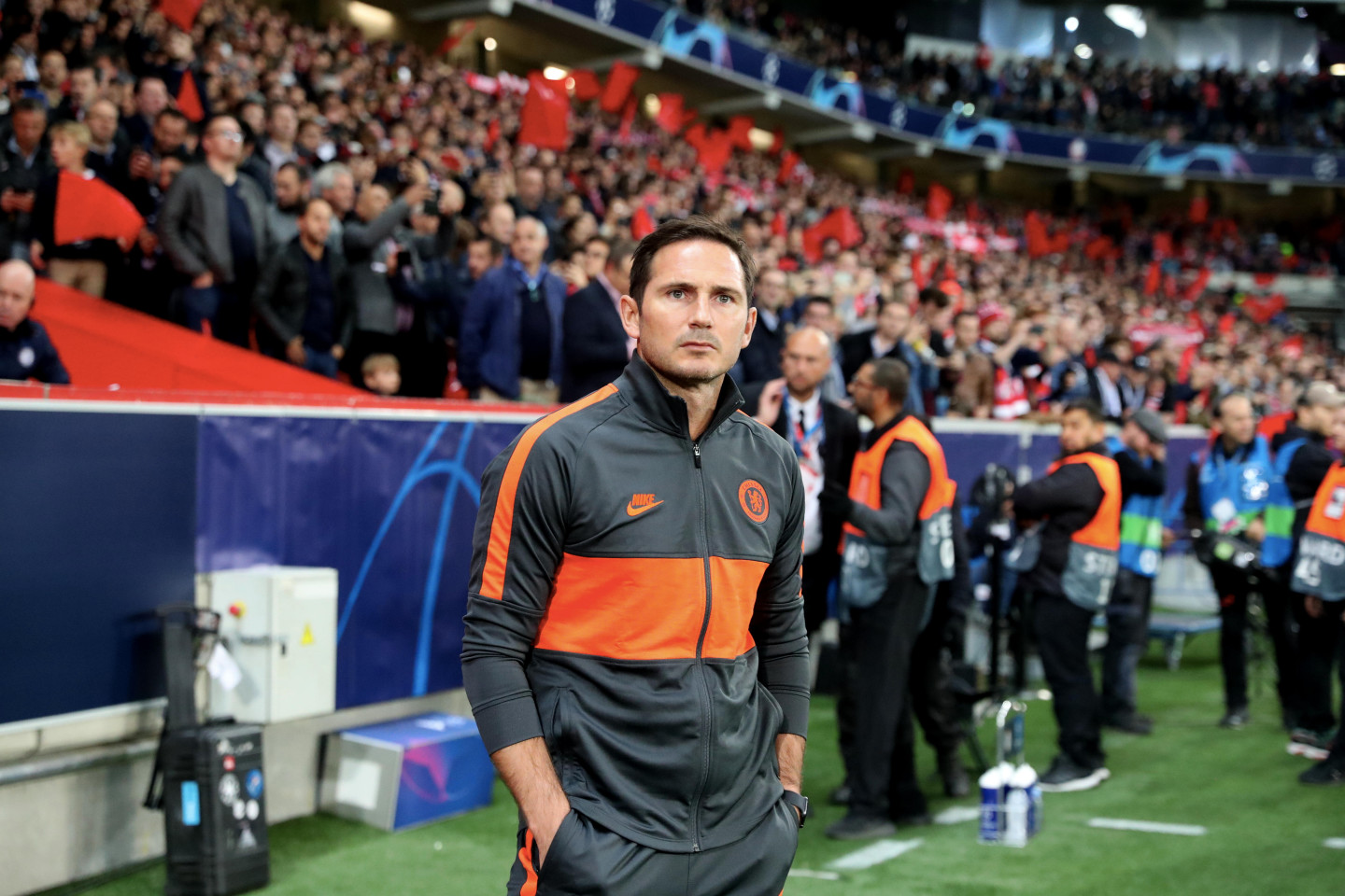 Frank Lampard on deserved victory over Lille our two scorers