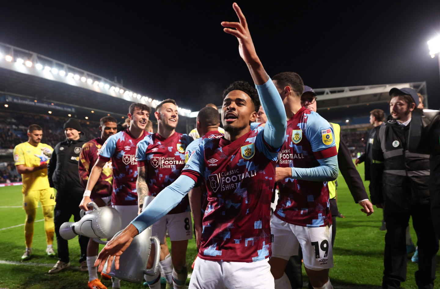 ARE YOUNG FOOTBALLERS GETTING TOO BIG FOR THEIR BOOTS? BURNLEY