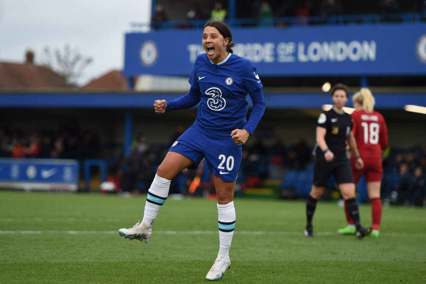 Chelsea 3-2 Man City (AET): Sam Kerr double helps Blues to Women's FA Cup  final win, Football News