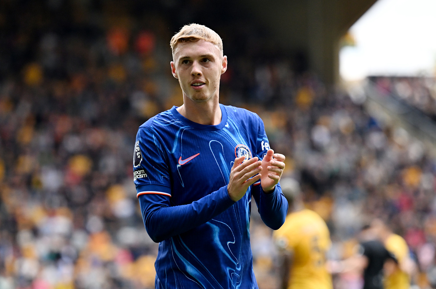 Cole Palmer in action for Chelsea.