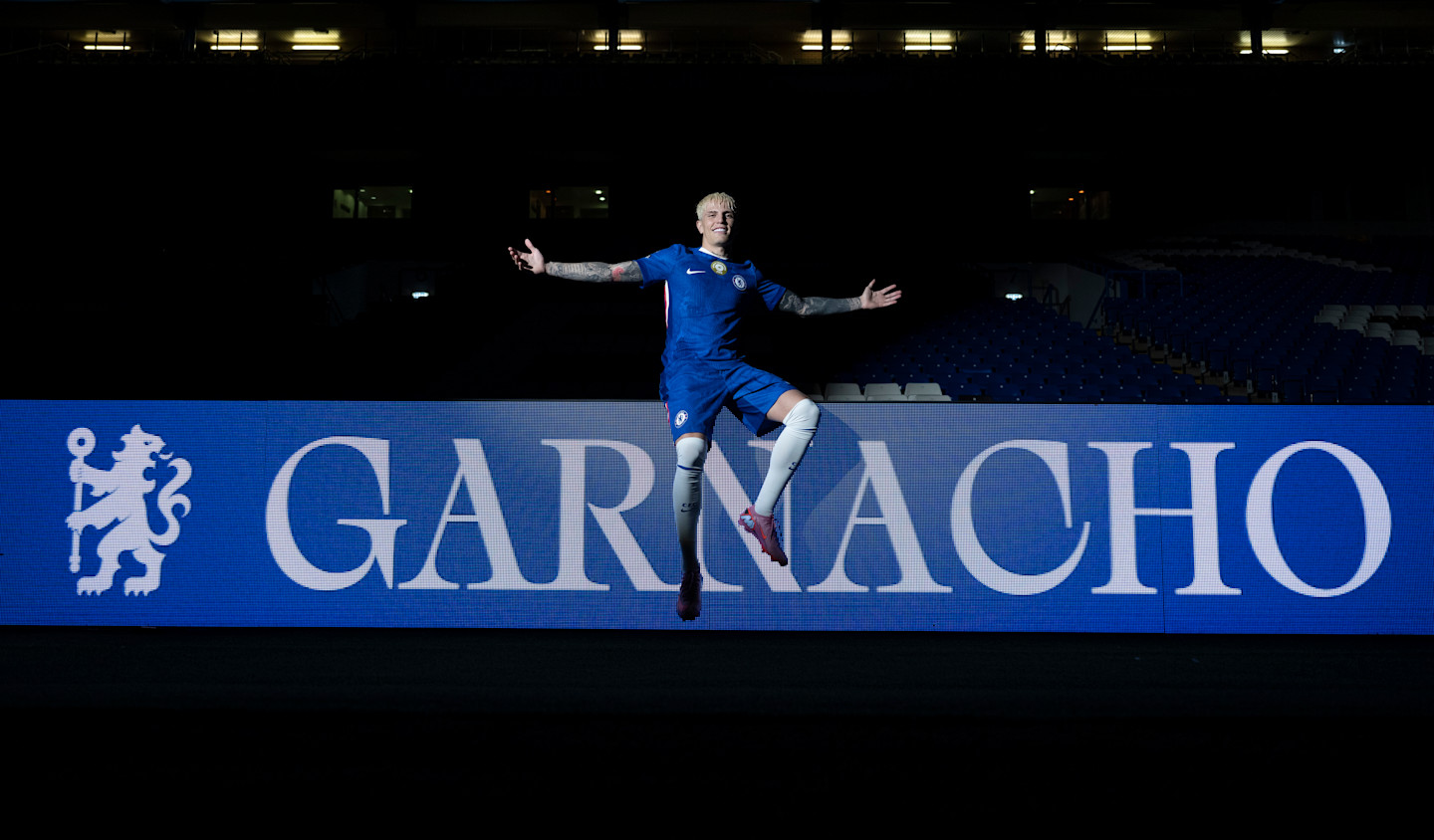 Gallery: Garnacho is Blue