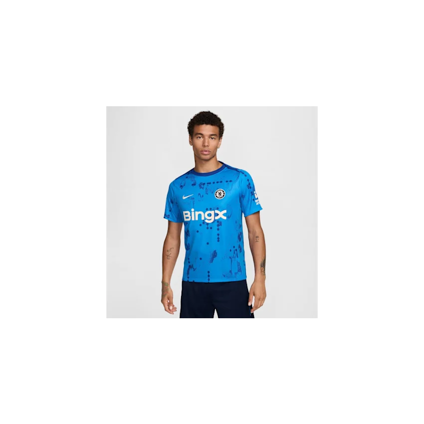 Chelsea Nike Academy Pro Pre-match Top Blue